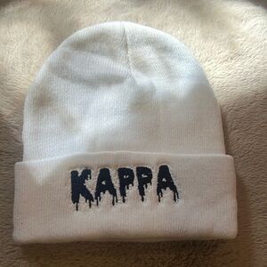 Embroidered Kappa beanie